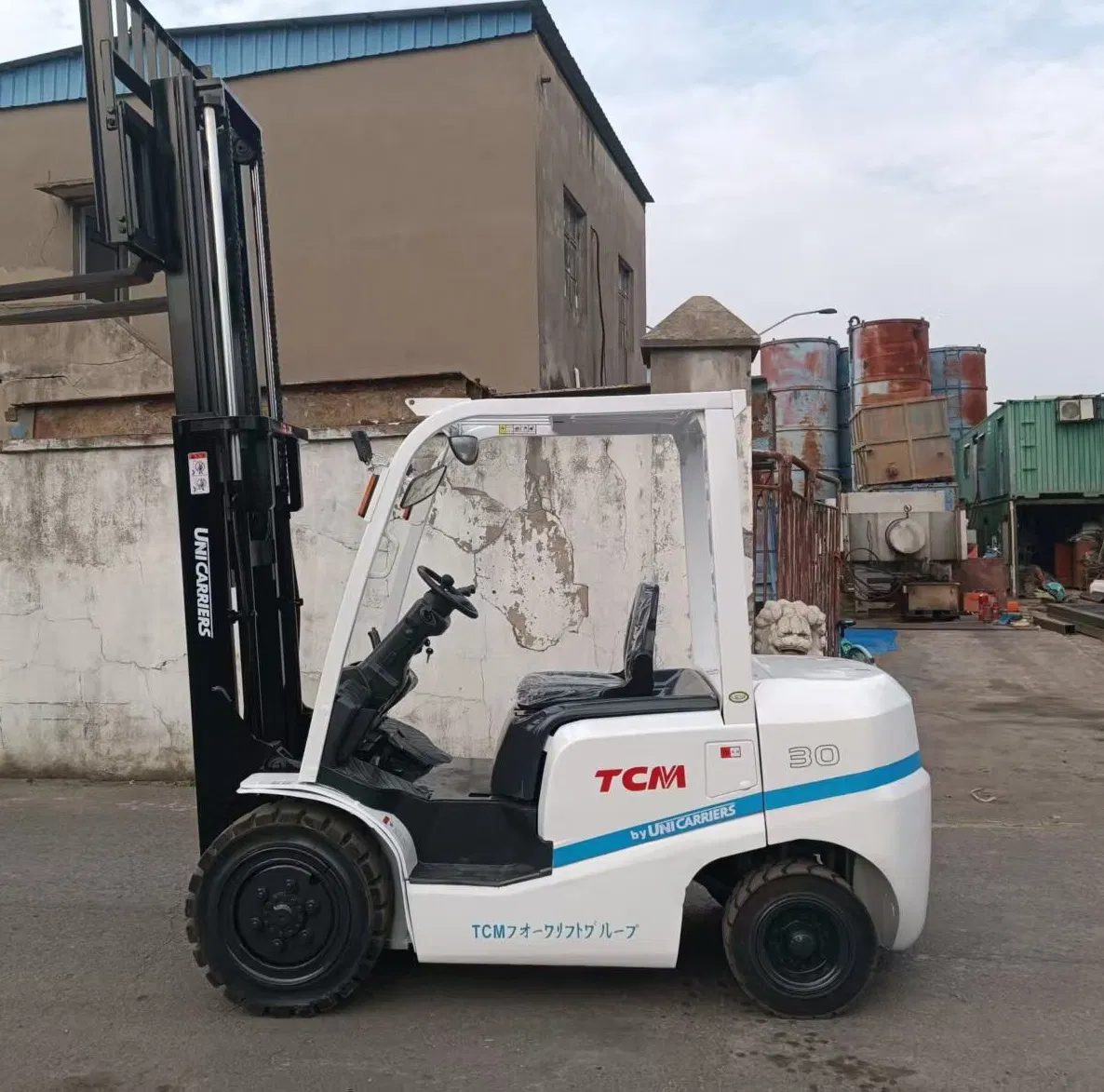 Electric/Diesel/LPG 2.5/3/4/5/7/10/15/16/25/30-Ton Heli/Hangcha/Tcm/Komatsu/Toyota/Mitsubishi Used Forklift Truck