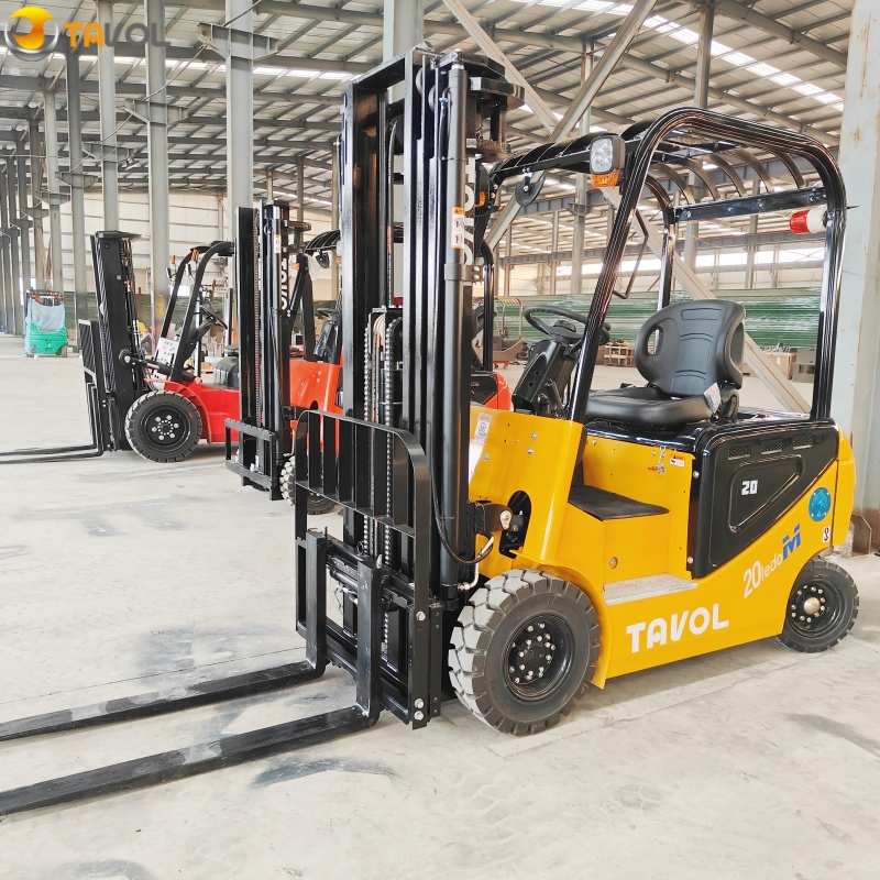 Low Cost Hydraulic 2tons 2.5tons 3tons Automatic 48V/60V/72V Battery Powered Electric Forklift
