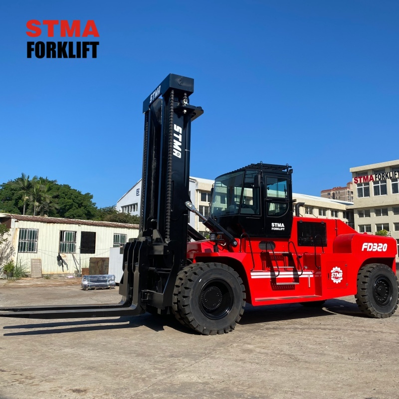 Stma Heavy Duty Diesel Forklift Truck Carretilla Elevadora 40 Toneladas 30 Tons 32 Ton 35 Ton