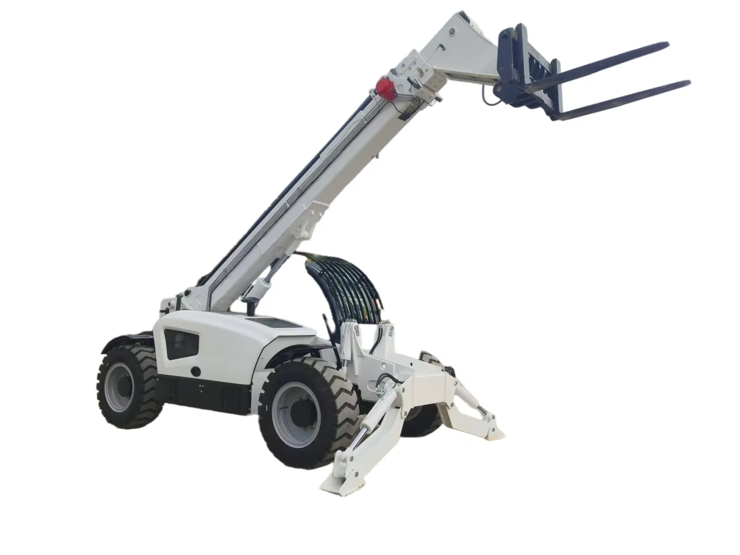 All Terrain Telescopic Handler Forklift with Imported Engine