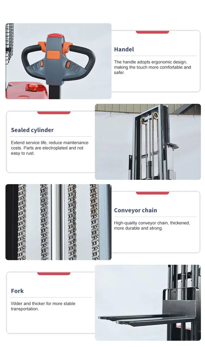 Electric Forklift Detail 1