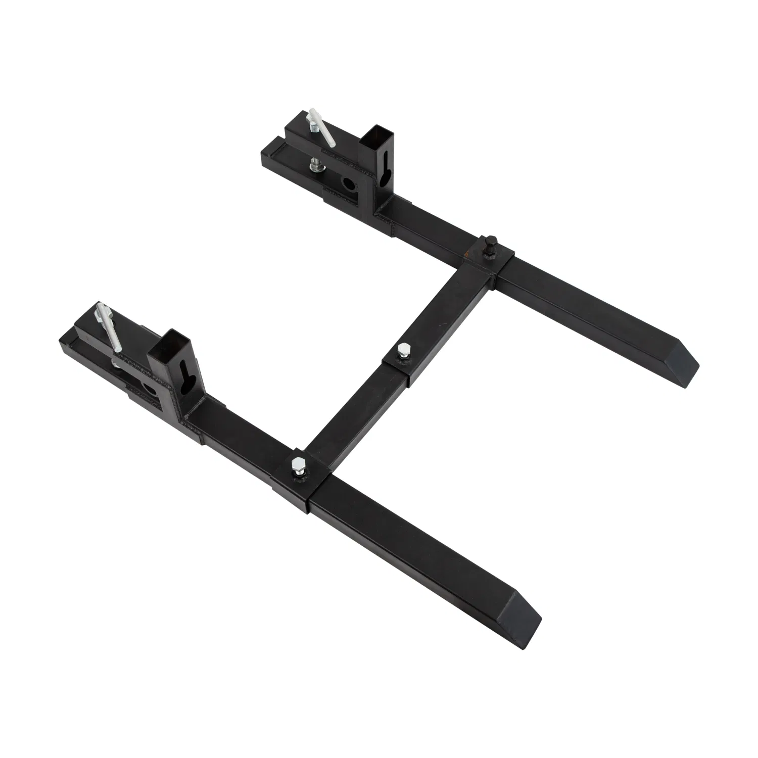 Forklift Bucket Fork Attachment Heavy Duty 60 Inch Clamp on Forklift Pallet Forks for Industrial Lifting