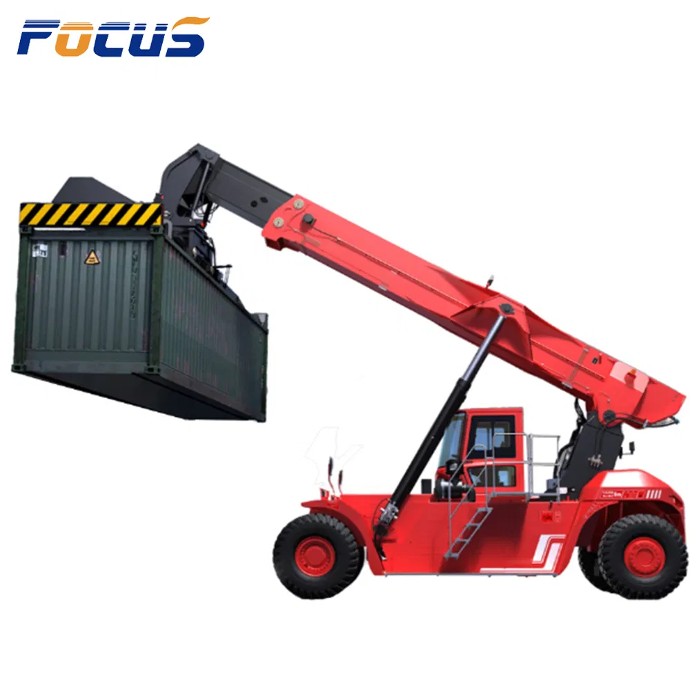Reach Stacker Port Machinery Used for Intermodal Yards Compact Design &amp; Tight Spaces Reach Stacker and Container Handlers