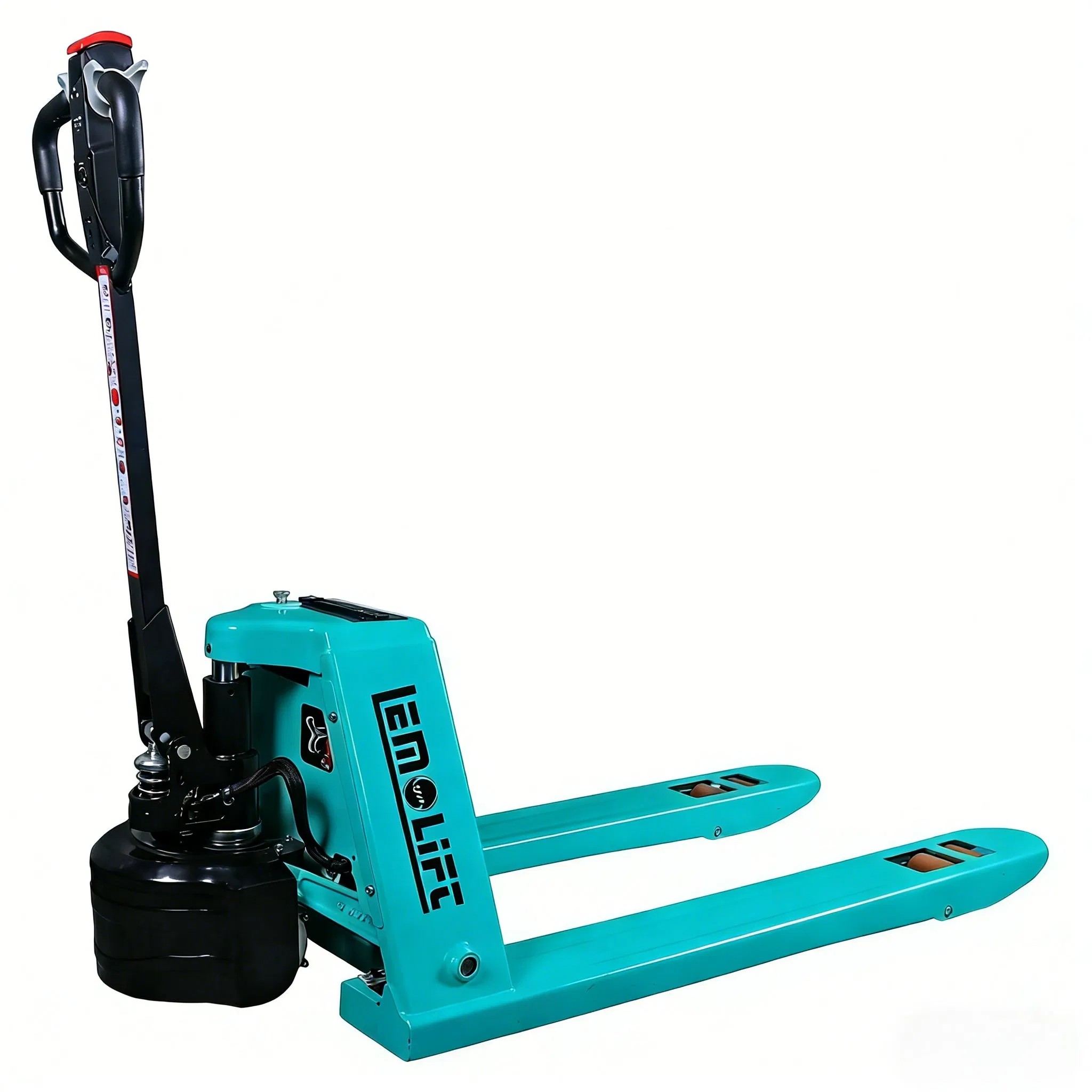 24V Li-ion Lithium Battery CE 2.0 Ton Electric Pallet Truck 48V Lead Acid Pallet Jack Full Electric Forklift 1.5 Ton