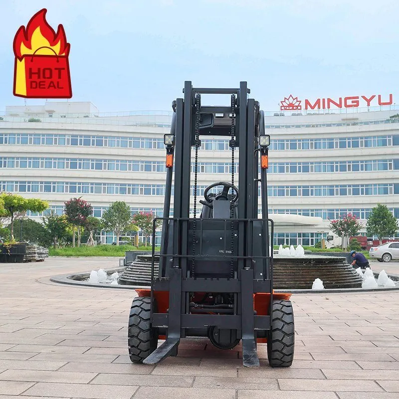 Electric Forklift Front View