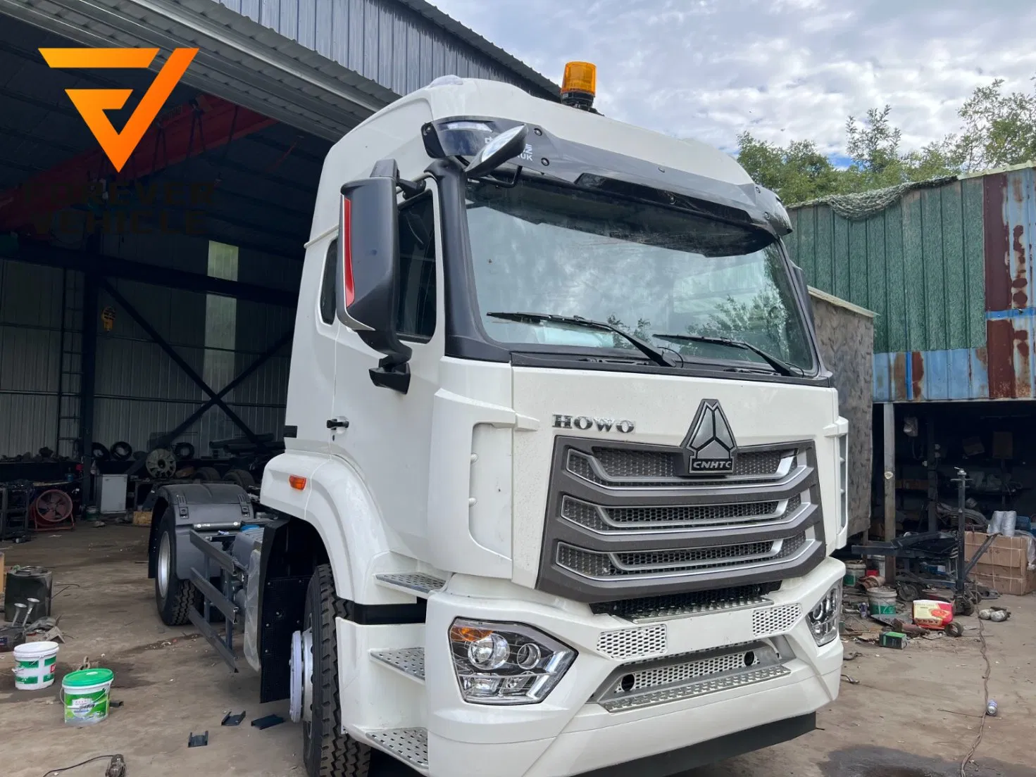 2025 Sinotruk HOWO Nx 4*2 LHD Trailer Truck Head Used and New Hohan 371 380 Prime Mover Tow Tractor Truck