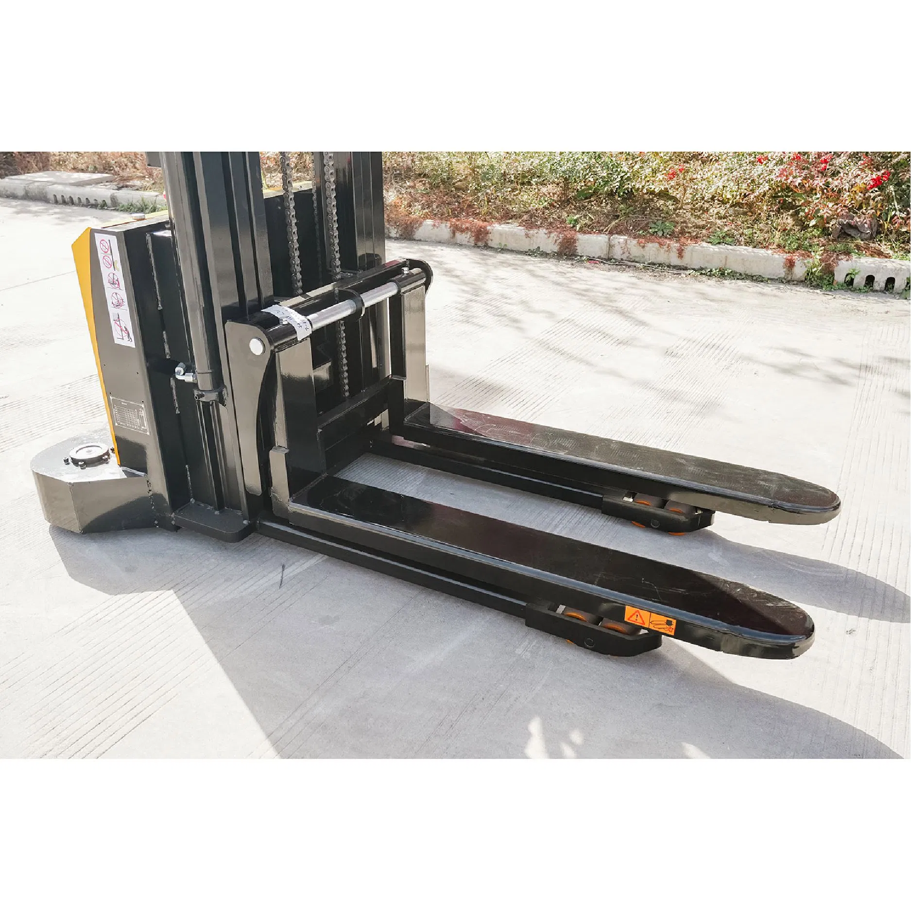 Electric Stacker Forklift Material Handling Equipment 1.5ton 2ton 1.6m-4.5m Walkie Automatic Stacker Solid Tire Self Loading Forklift Second Hand Forklift