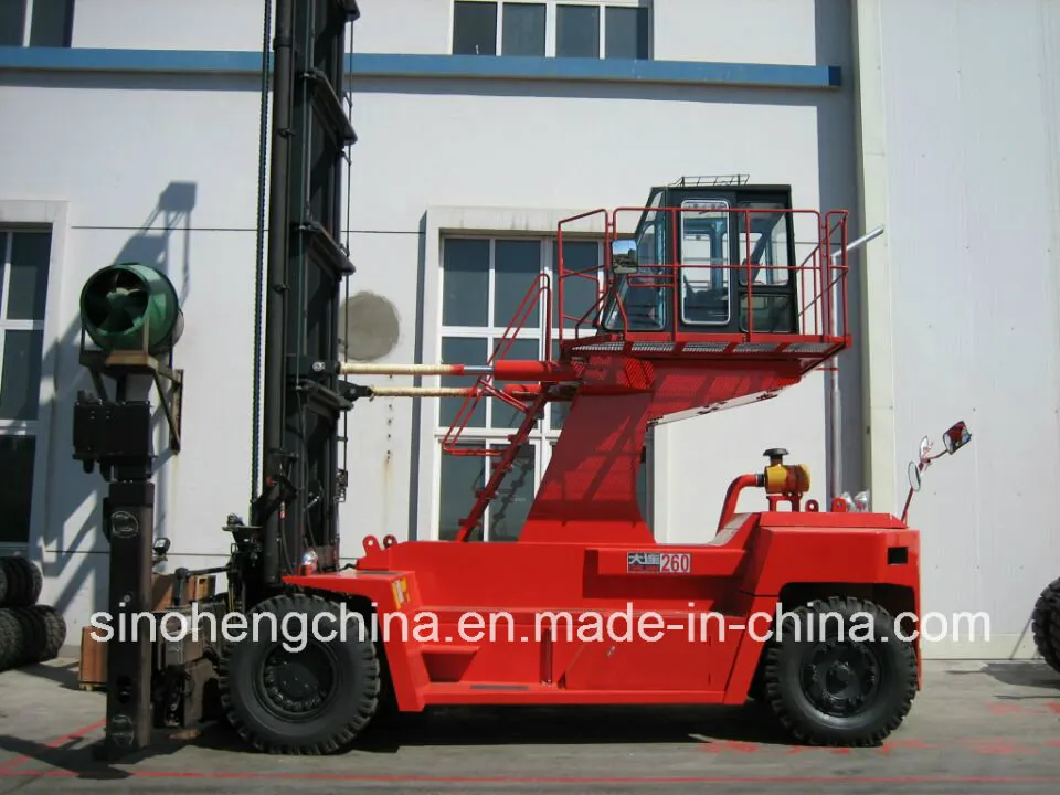 Container Forklift View 2