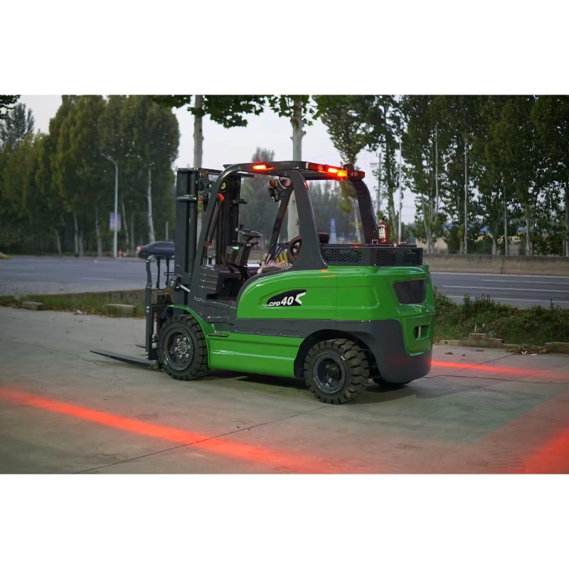High-Performance Electric Forklift for All Terrain Use