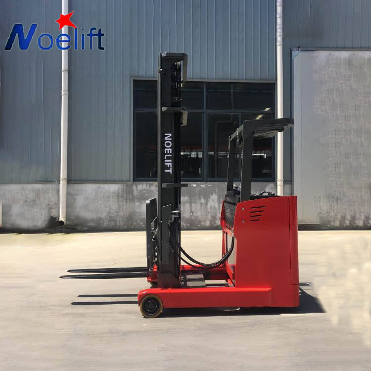 Anti-High Temperature High Frequency Automated Electric Reach Truck Rough Terrain Forklift