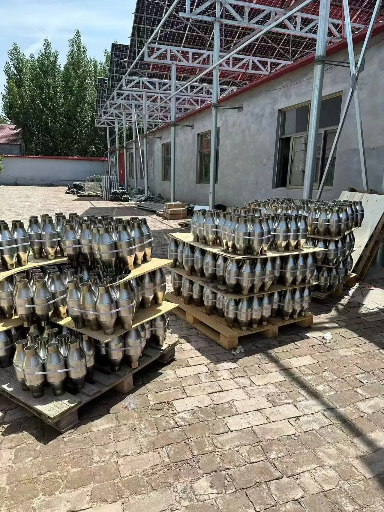 20% Discount Factory Three Way Catalyst Converter Universal Round OBD Euro 4/5 Car Exhaust Wholesale Catalytic Converter