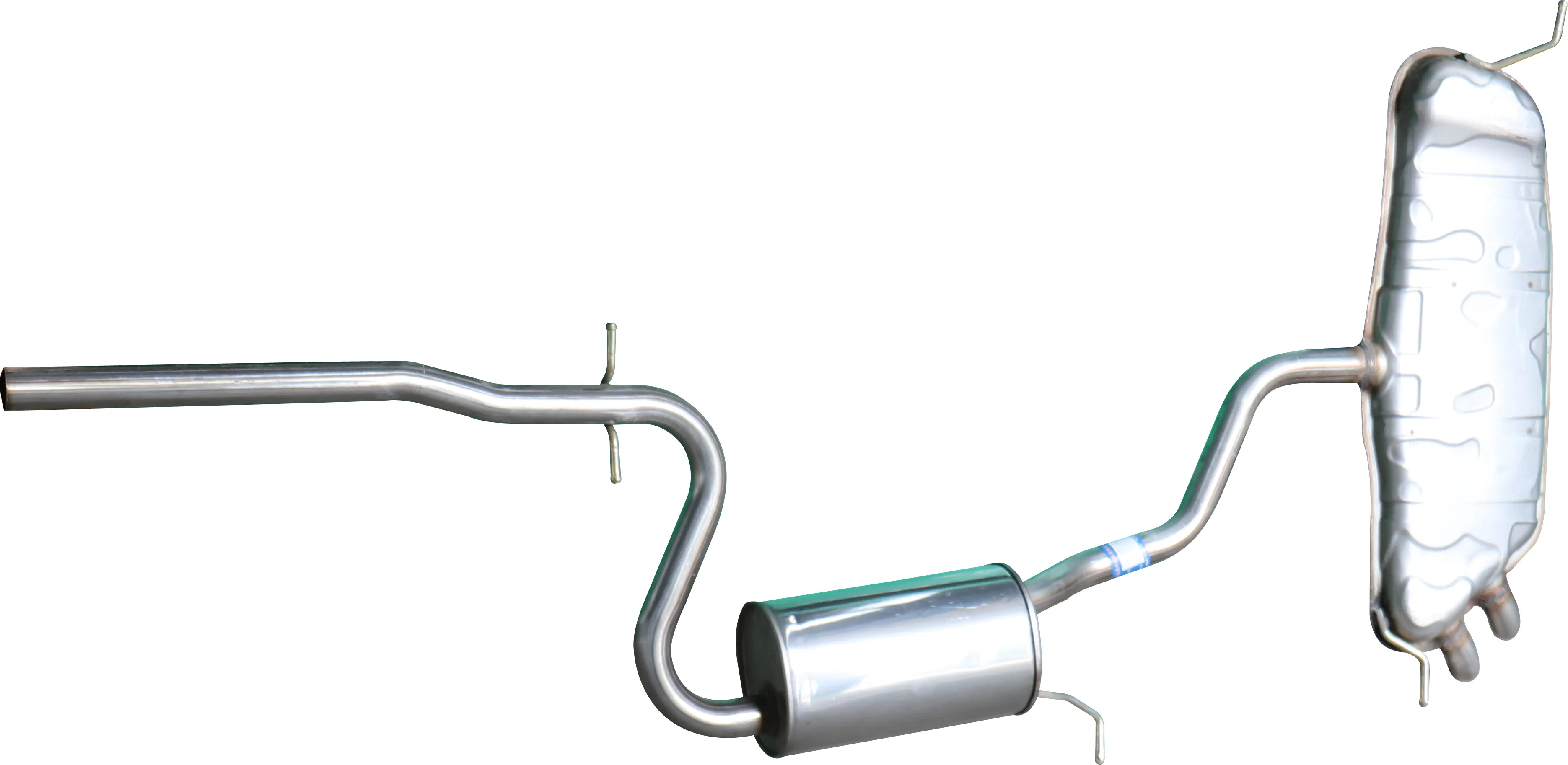 Automotive Diesel Performance Stainless Steel Exhaust Muffler Muffler 2.5