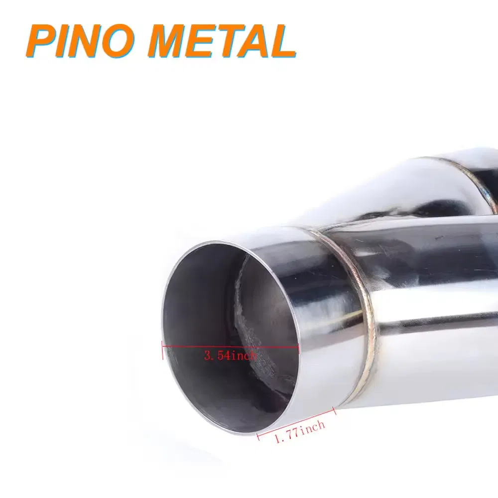 Stainless Steel Exhaust Y Pipe 4 Inch Pinometal Mandrel Bent