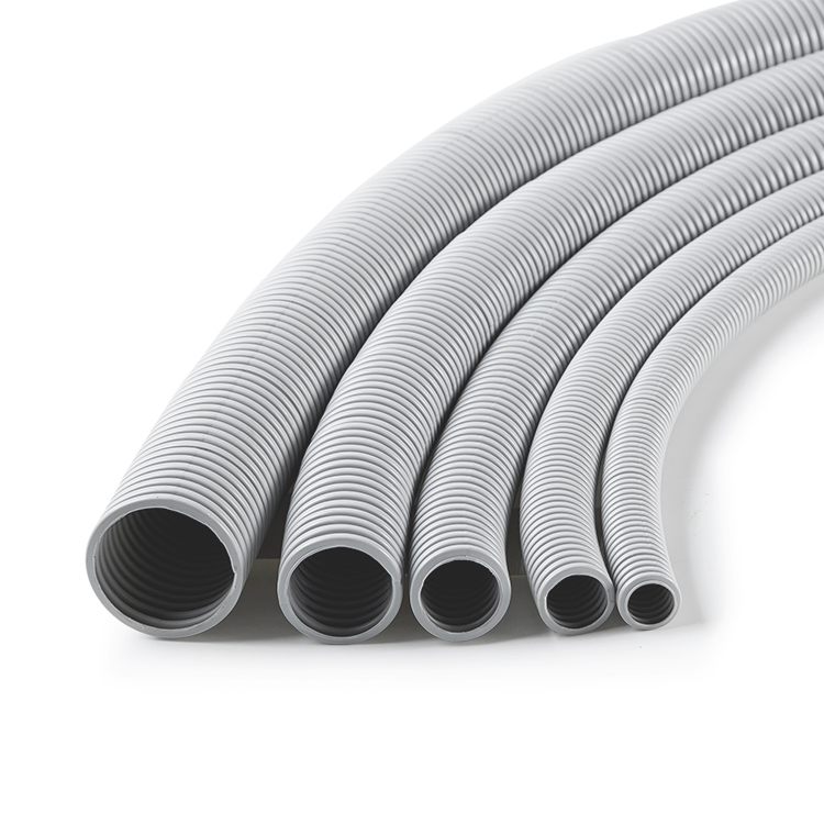 Wholesale Price Medium Duty Corrugated Flexible PVC Conduit Pipes