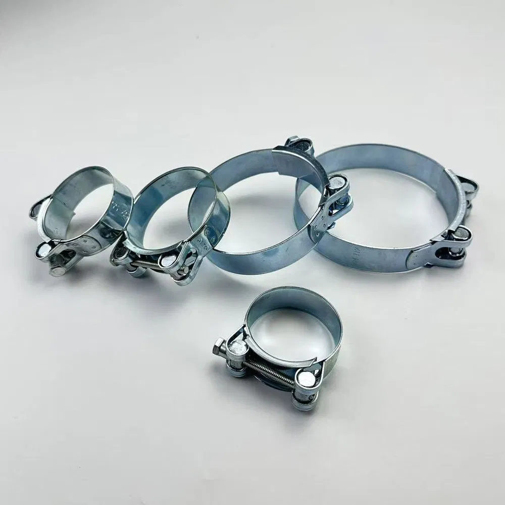 Heavy Duty Single Bolt Exhaust Pipe Clamp for Water Supply and Drainage Engineering