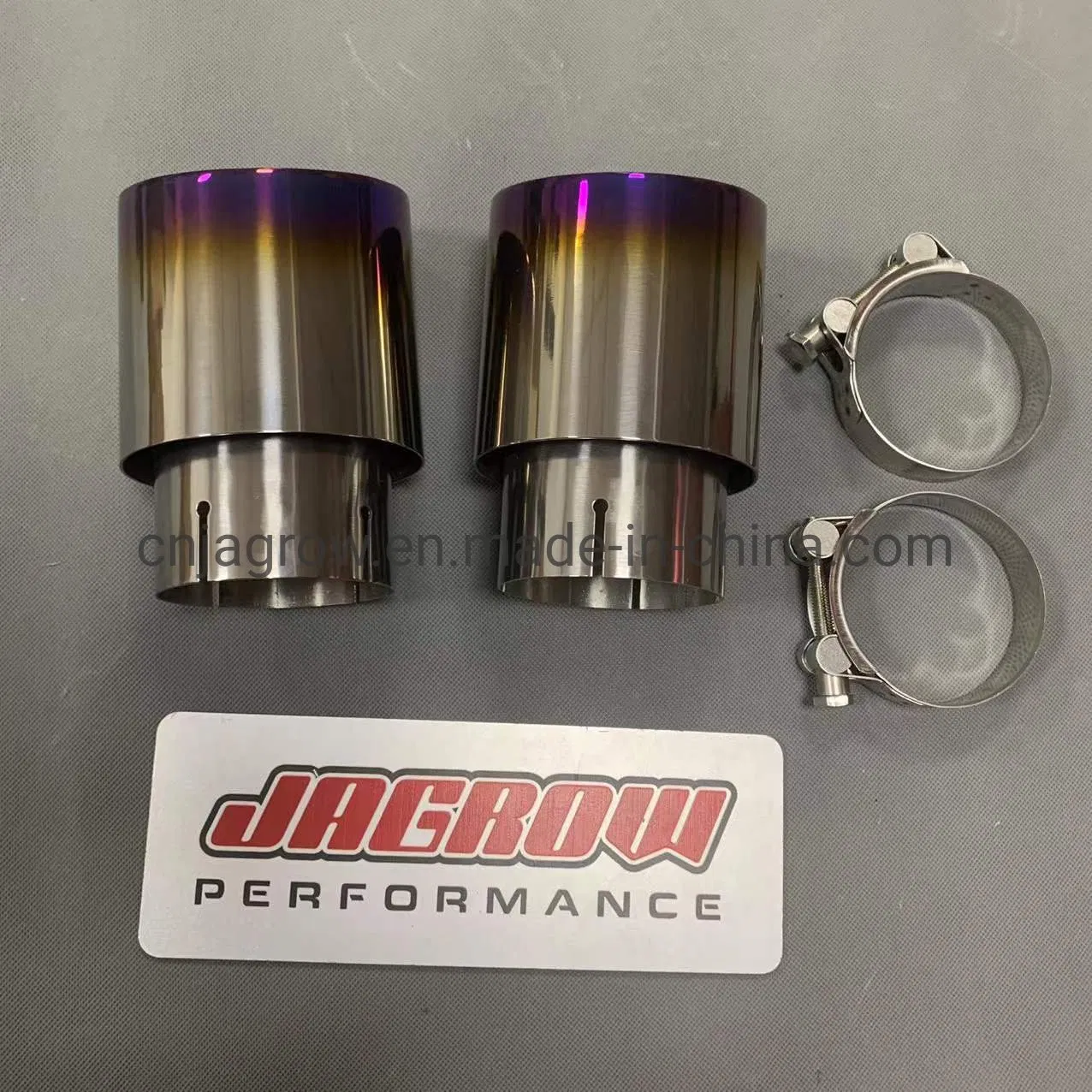 Universal Exhaust System Titanium Muffler Tail Exhaust Tips
