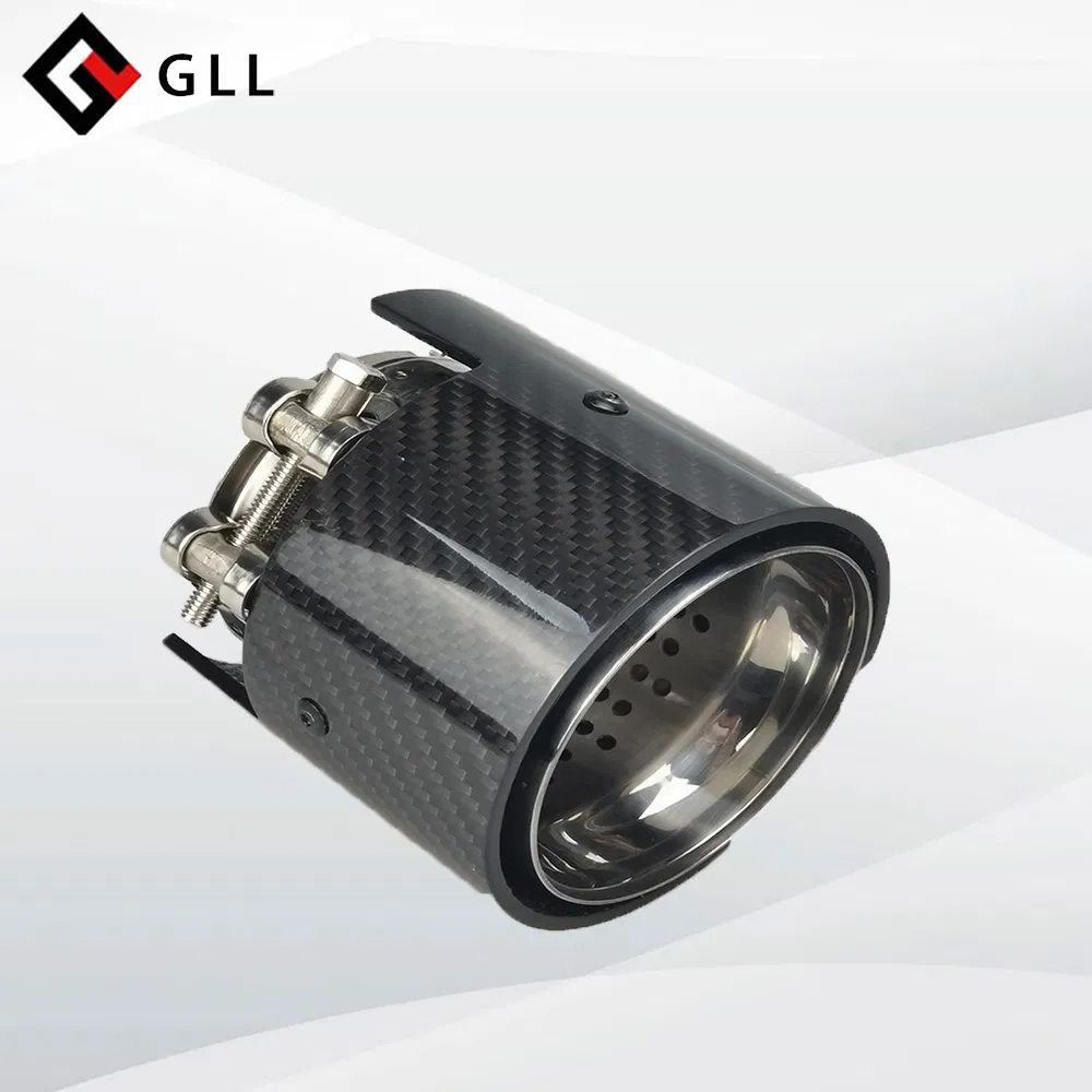 Performance Carbon Fiber Stainless Steel Muffler Tip Exhaust Tip for Exhaust System