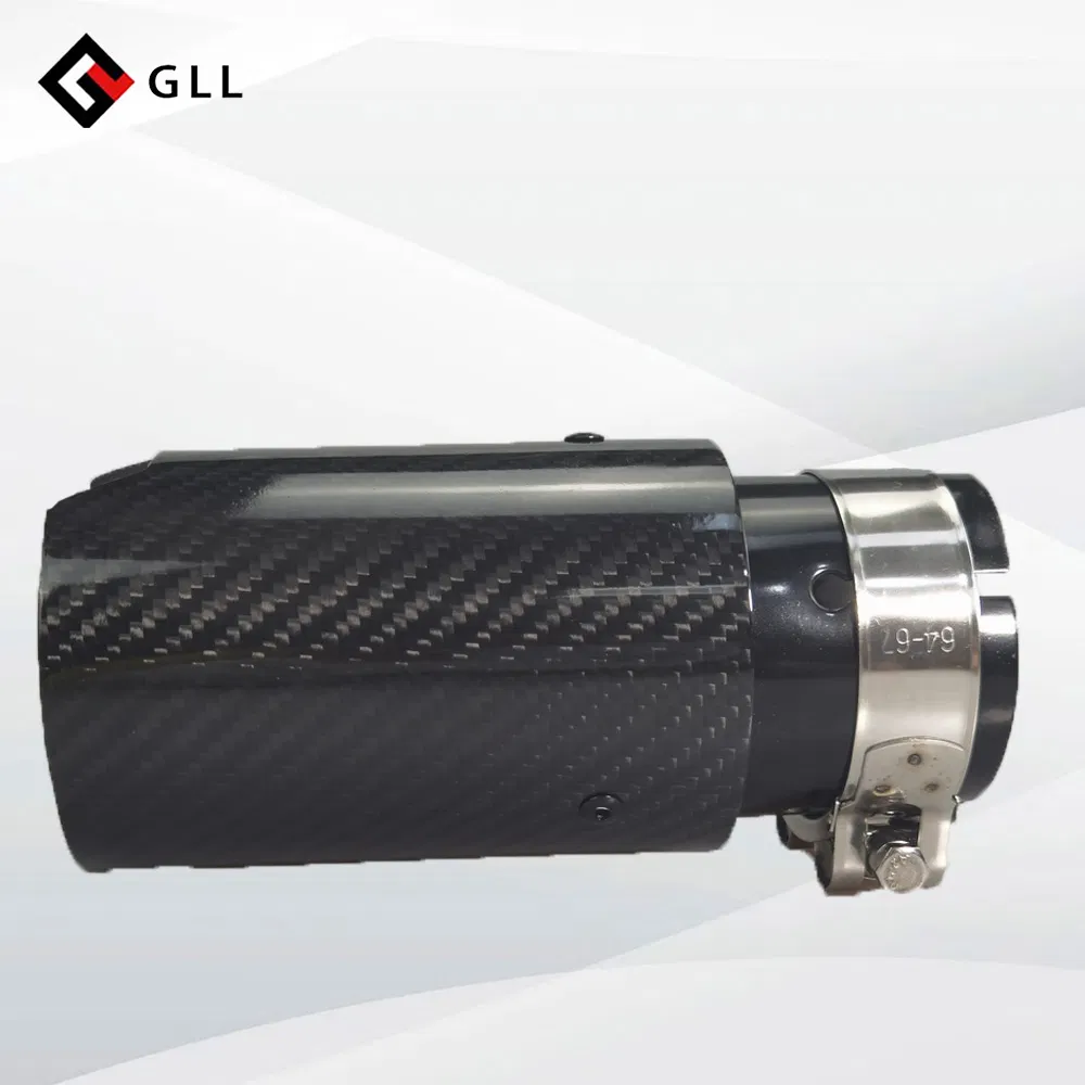 High Quality Stainless Steel Auto Parts Car Single Exhaust Muffler Tip