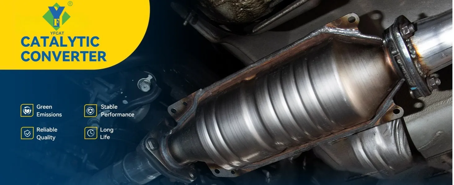 Exhaust Catalytic Converter View 1