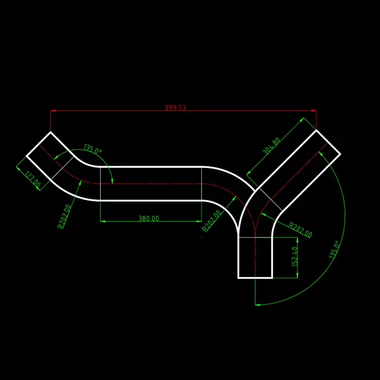 Exhaust Y-Pipe View 4