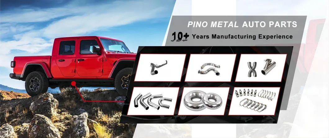 Stainless Mild Steel DIY Exhaust Pipe Kit