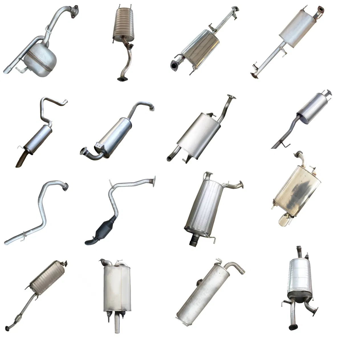 Cheap Price Stainless Steel Wholesale Exhaust Muffler for Car Toyota Camry Corolla Crown Highlander Hilux Land Cruiser RAV4 Yaris Auto Part Exhaust Pipe Muffler
