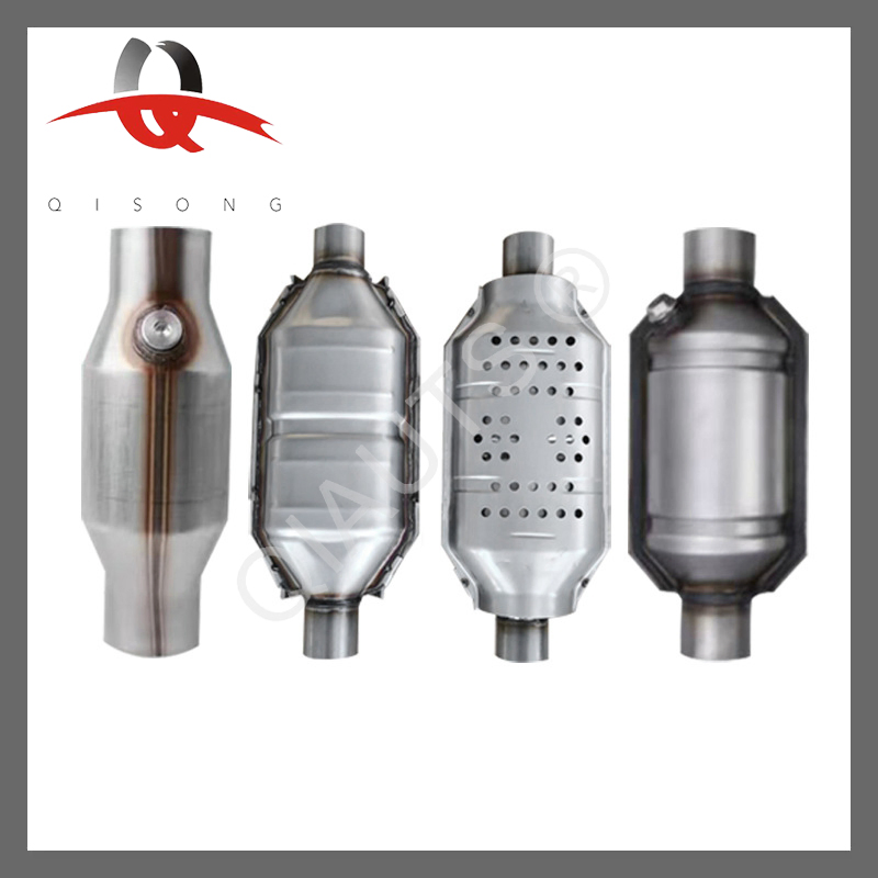 High-Performance Racing Car Exhaust Muffler with Electronic Valve