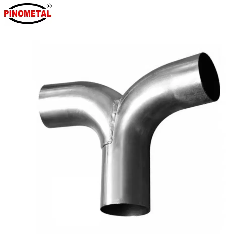 Exhaust Y Pipe Detail