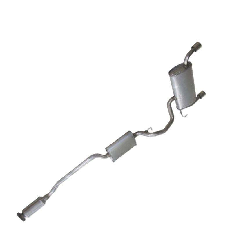 High Quality 409 Stainless Steel Automotive Exhaust Muffler Silent Type Middle and Rear Connected Exhaust Pipe for Ford Escape