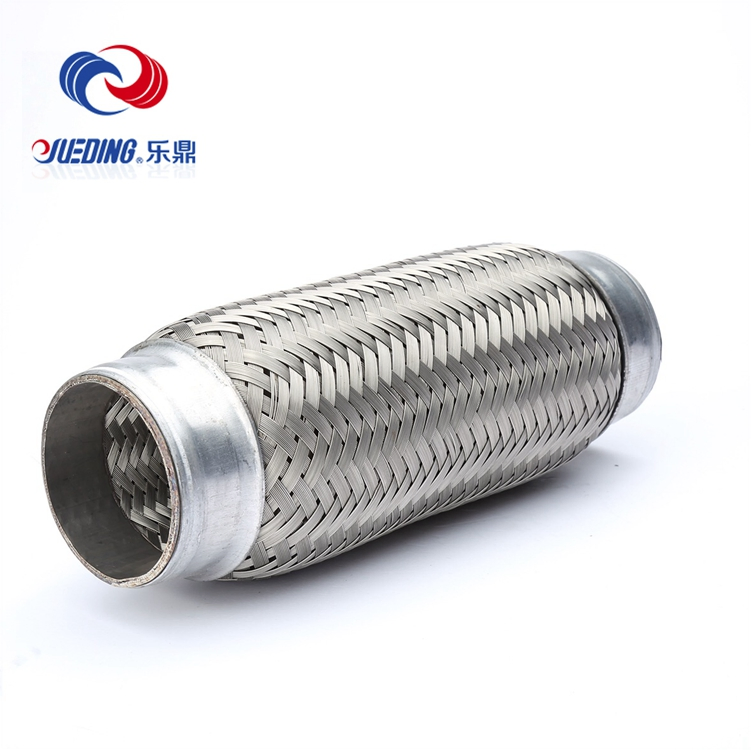 Auto Exhaust System Flexible Exhaust Pipe Braided Stainless Steel Pipe