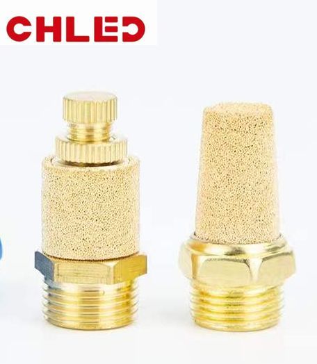 High-Performance Brass Exhaust Muffler for Superior Sound Control