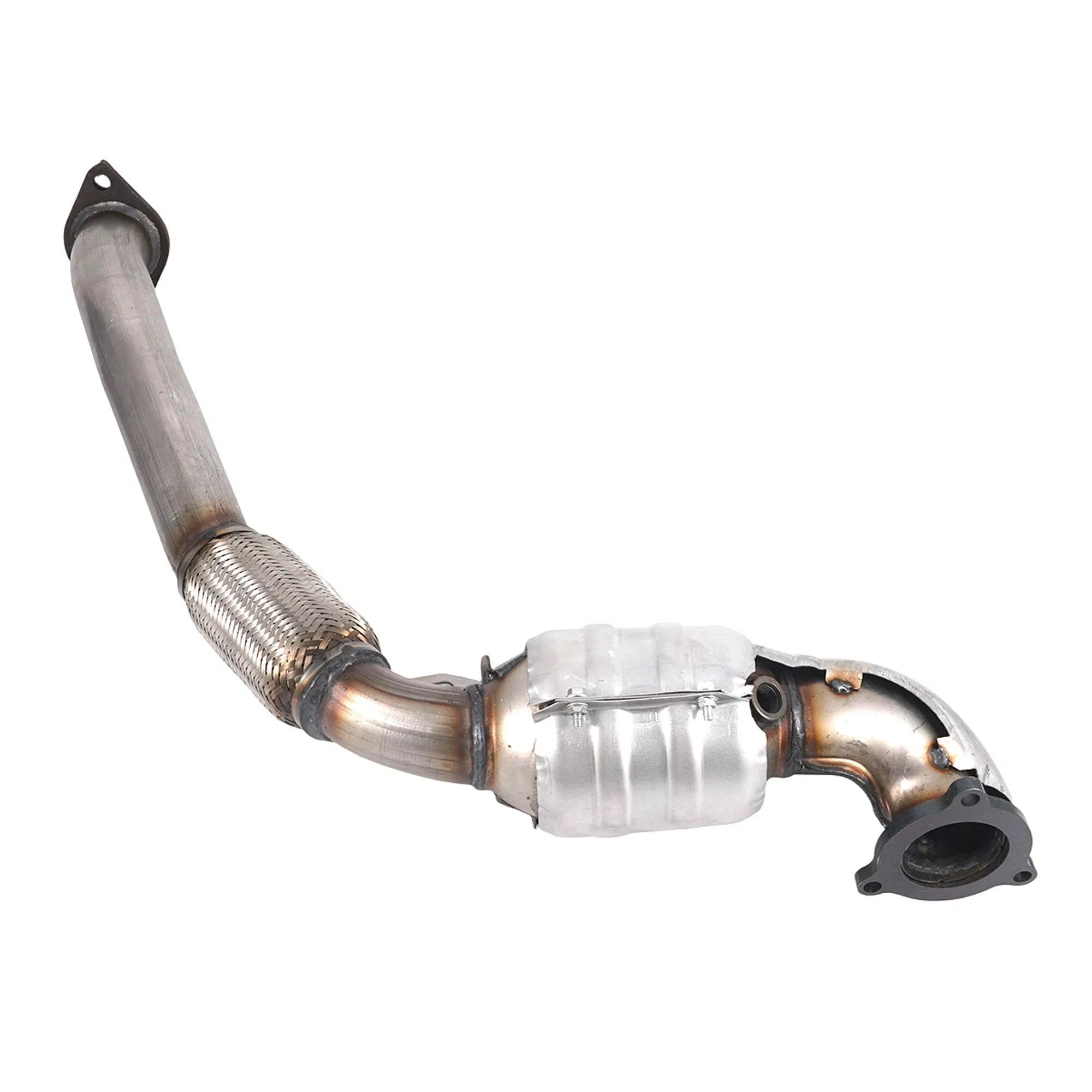 2.0t Exhaust Catalytic Converter for Great Wall Haval H5 Heavy-Duty China 6 Compliant Direct Replacement Exhaust Efficiency Improvement