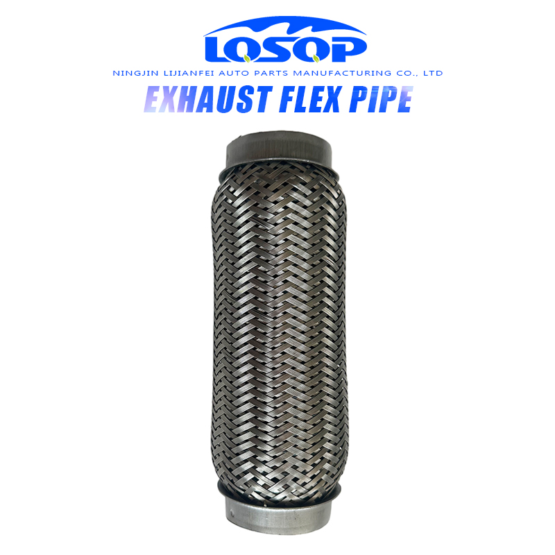 Factory Wholesale Corrugated Flexible Pipe Car Muffler Exhaust Flex Pipe Flexible Exhaust Pipe