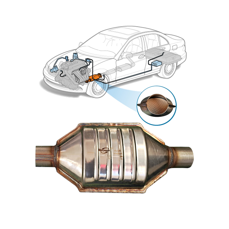 Universal Exhaust Catalytic Converter for Any Car