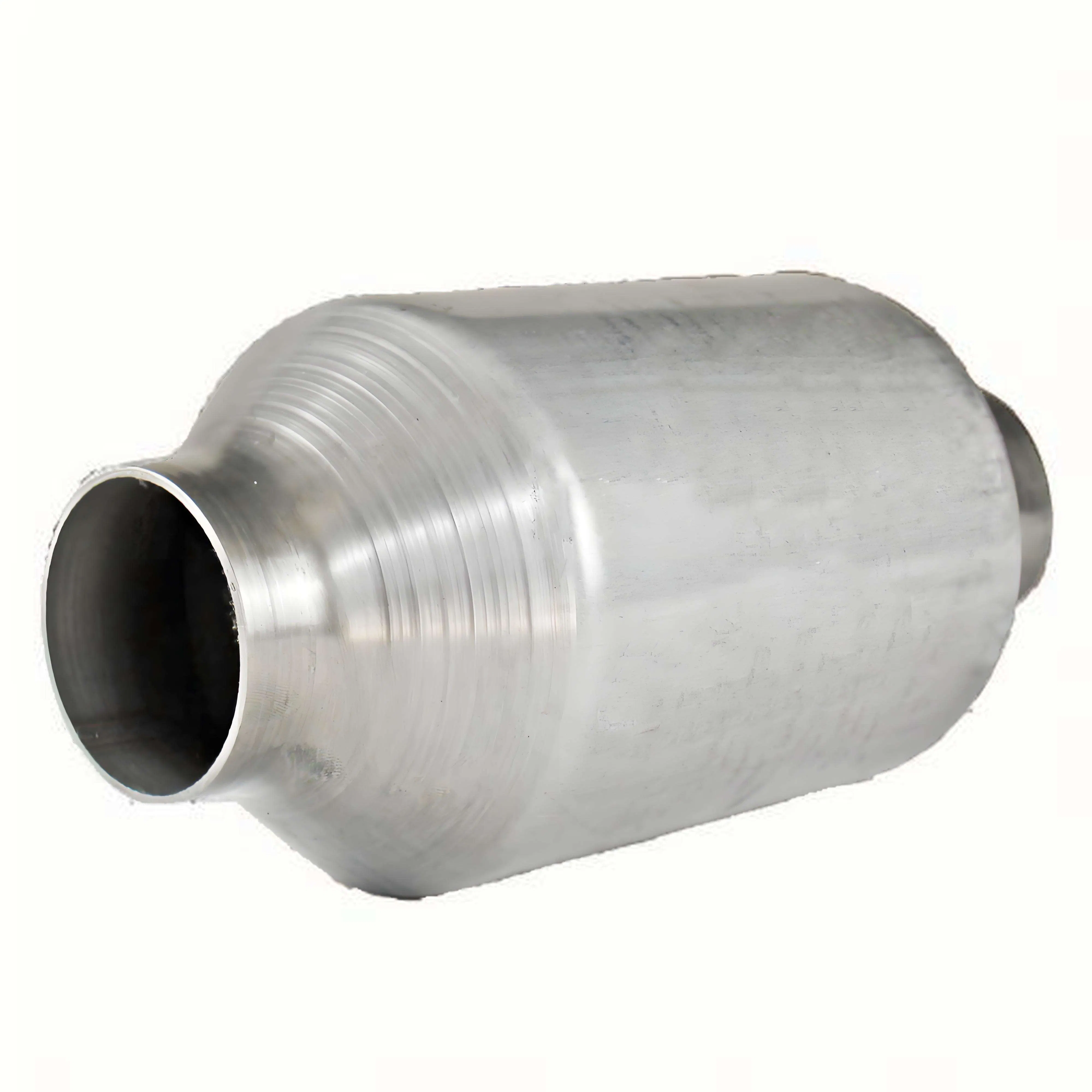 High Performance Universal Wholesale Auto Engine Systems Car Accessories Stainless Steel Ceramic Honeycomb Direct Fit Universal Catalytic Converter