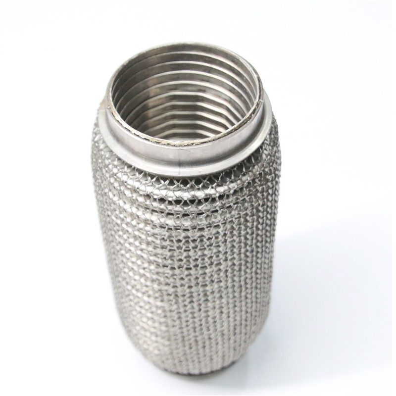 Exhaust Pipe Connectors Cheap Flexible for Car Stainless Steel Mesh Braided Exhaust Flex Tube