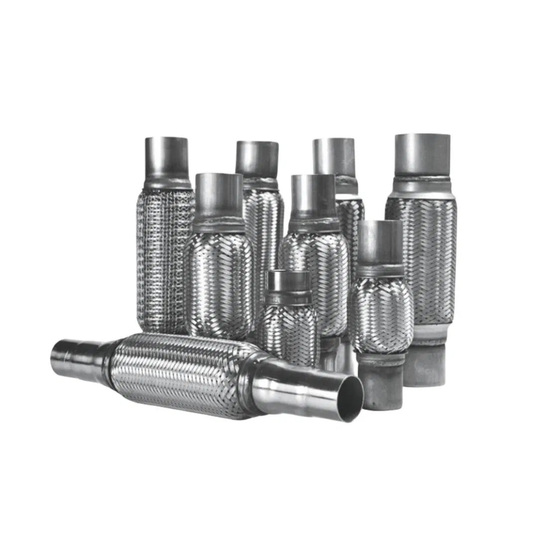 China Factory Tubo Flexible De Escape Stainless Steel Muffler Pipe Exhaust Flexible Pipe