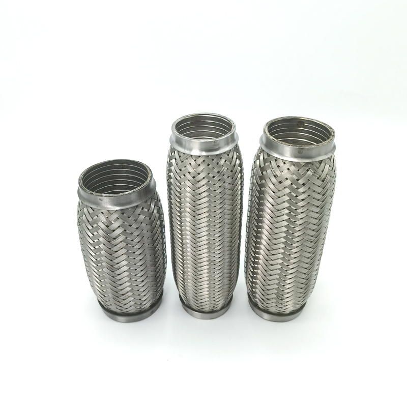 Stainless Steel Exhaust Flexible Connector Auto Corrugated Flexible Pipes