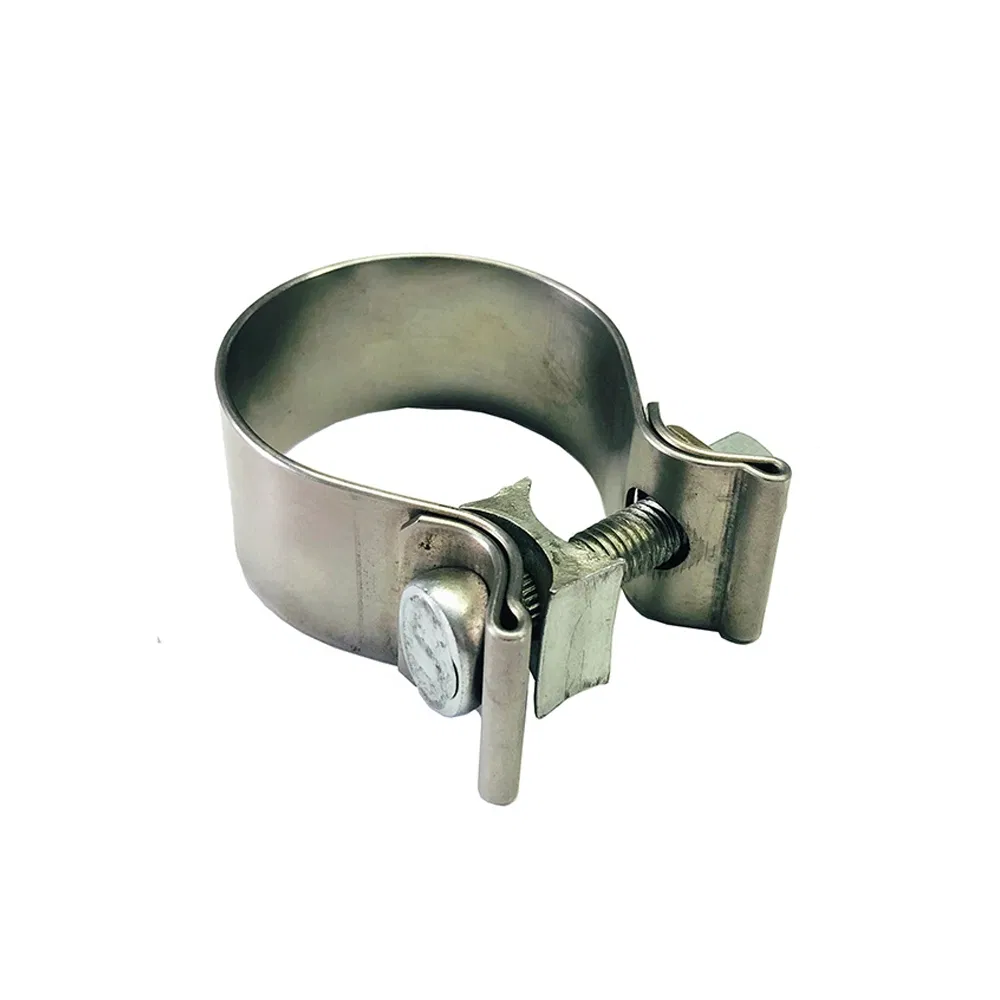 Exhaust Pipe Connector O Hose Clamp on Including Clamps