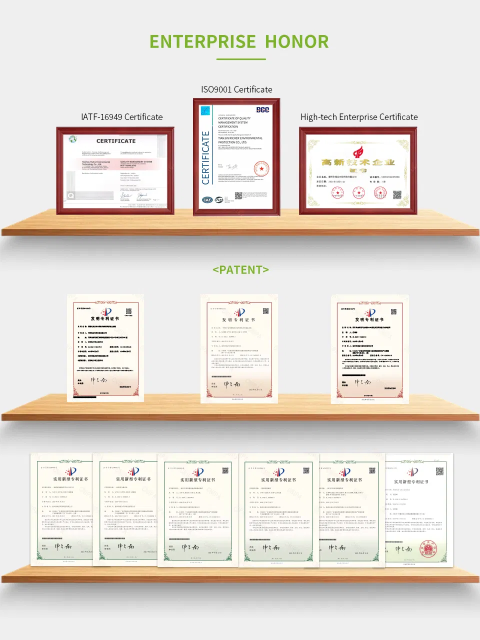 Certifications