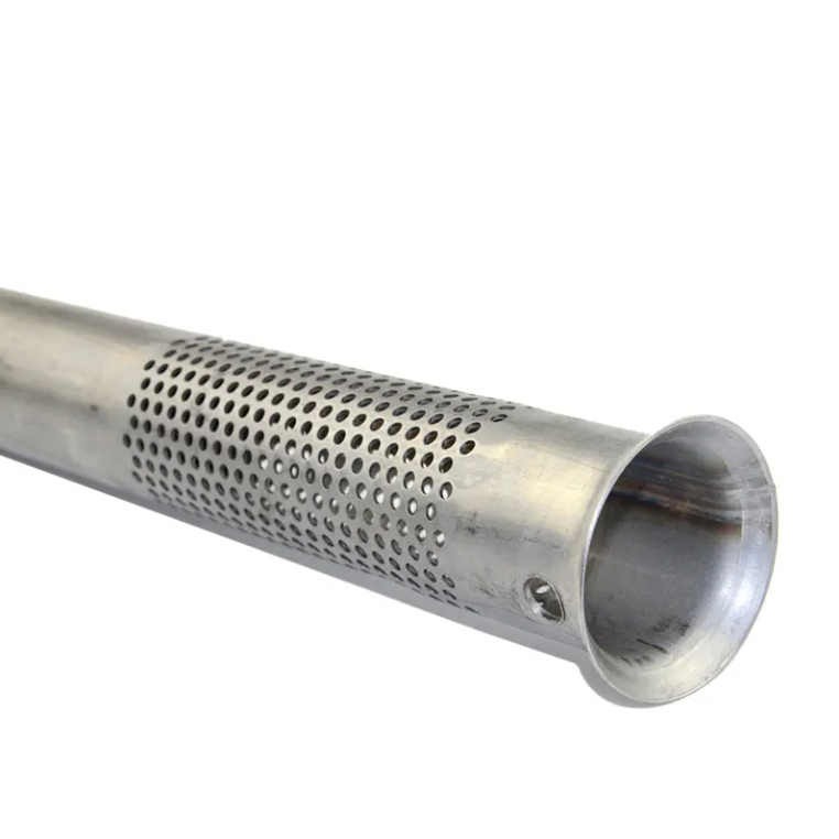 Perforated Tubing for Car Exhaust Perforated Exhaust Tube T304 &amp; T409