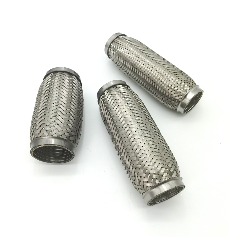 Stainless Steel Exhaust Flexible Connector Auto Corrugated Flexible Pipes