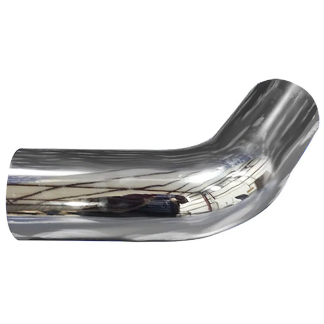 5 Inch Od Chrome 58 Degree Bend Exhaust Elbow Pipe