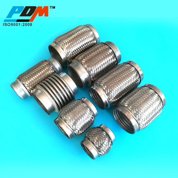 Ss201 409 304 Stainless Steel Exhaust Bellow Flex Joint Pipe Exhaust Flexible Bellow and Pipes Inner Liner Lined Pipes Inner Braid Interlock Flex Bellow