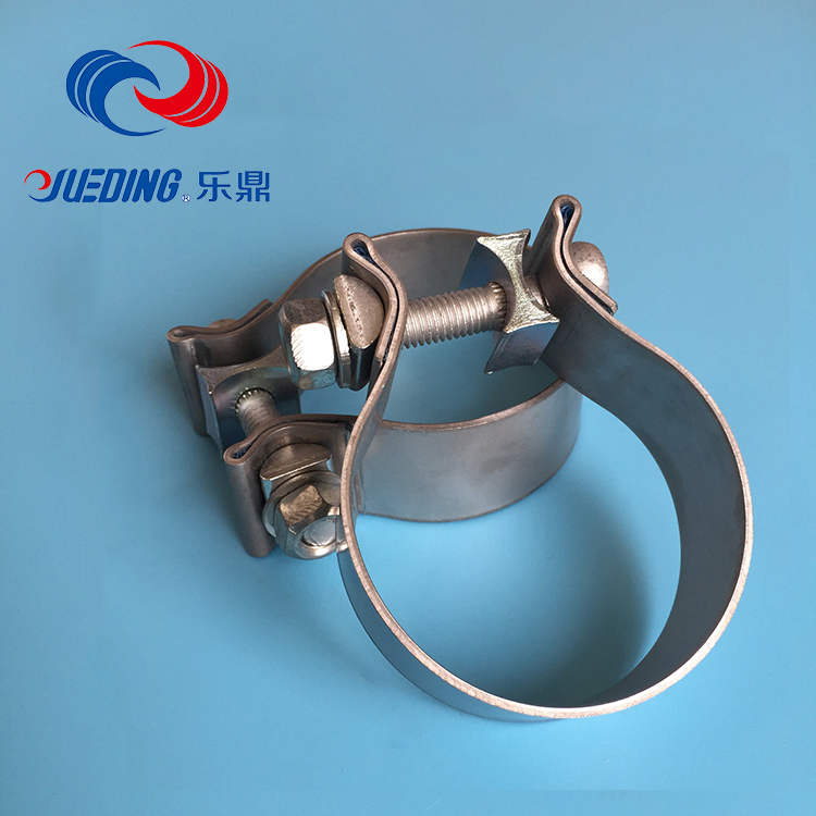 Universal Turbo Exhaust Down Pipe Stainless Steel O Type Clamp