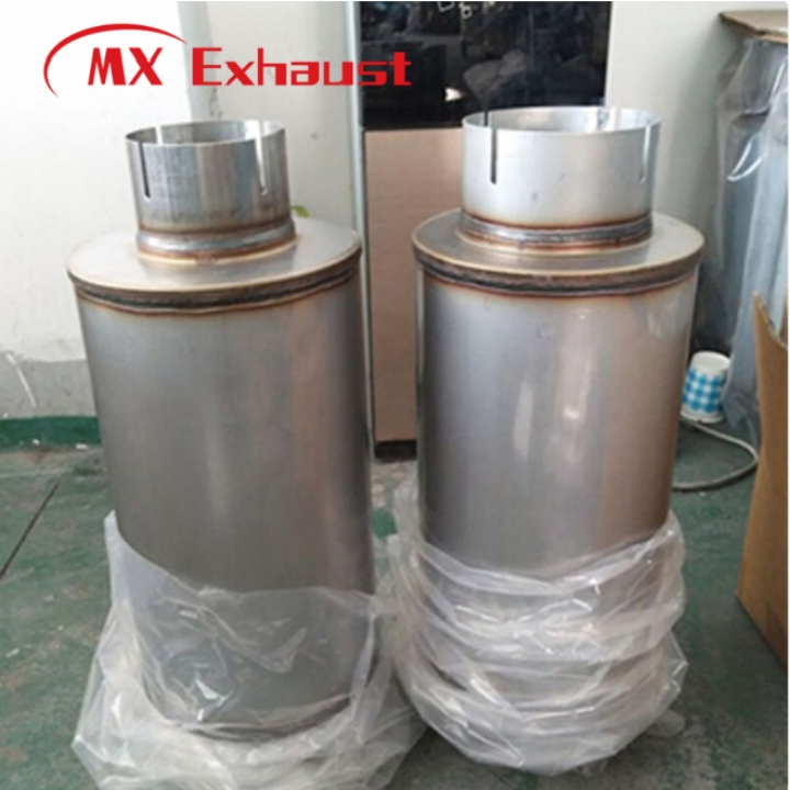 Hot Sales High Flow Mx Exhaust 4'' 5'' 6'' 8'' Stainless Steel/Aluminized Steel Muffler Silencer for Truck/Diesel Exhaust System