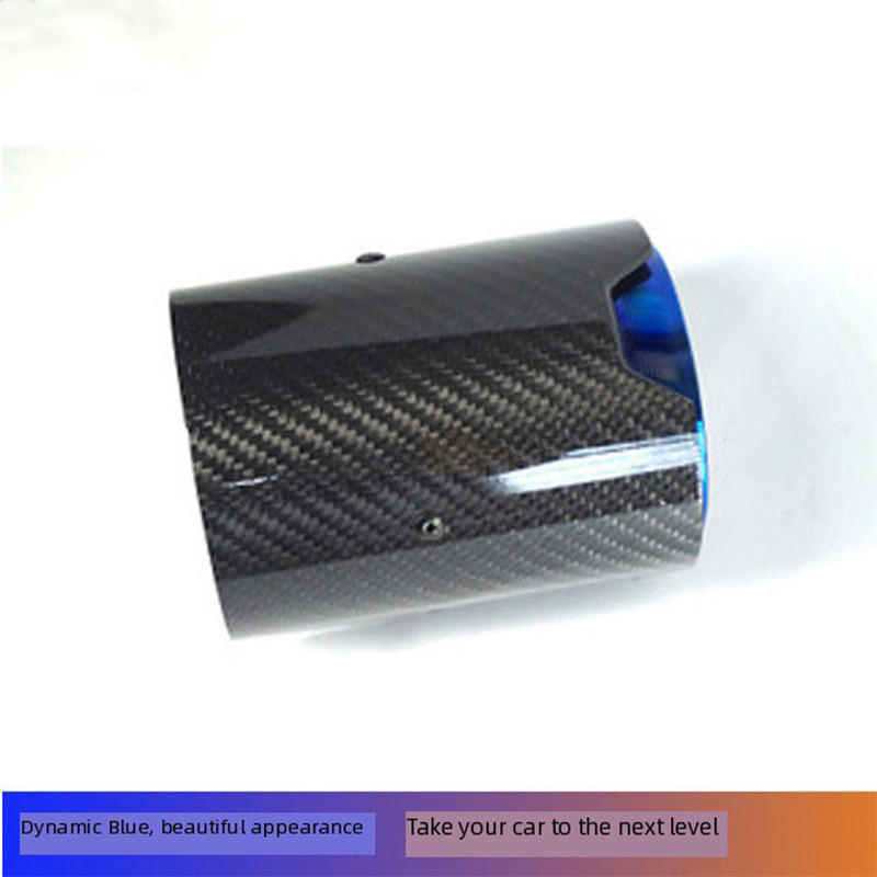 High Quality Carbon Fiber Tailpipe for BMW M2 M3 M4 F80 F82 F87 Ak Style Car Exhaust Tips Muffler Pipe Modification Factory