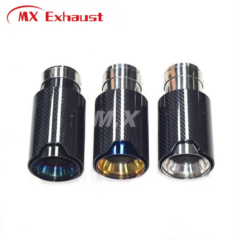 Mx Exhaust Top Quality M Performance 180mm Exhaust Pipe for M2 F87 M3 F80 M4 F82 F83 Carbon Fiber Muffler Tips