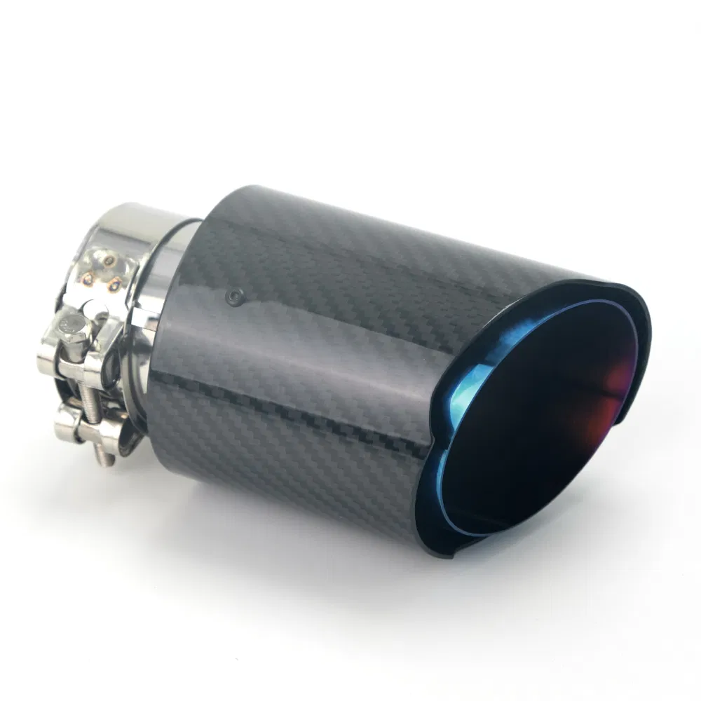 Hot Sale Carbon Fiber Exhaust Pipe Tips / Muffler Tip