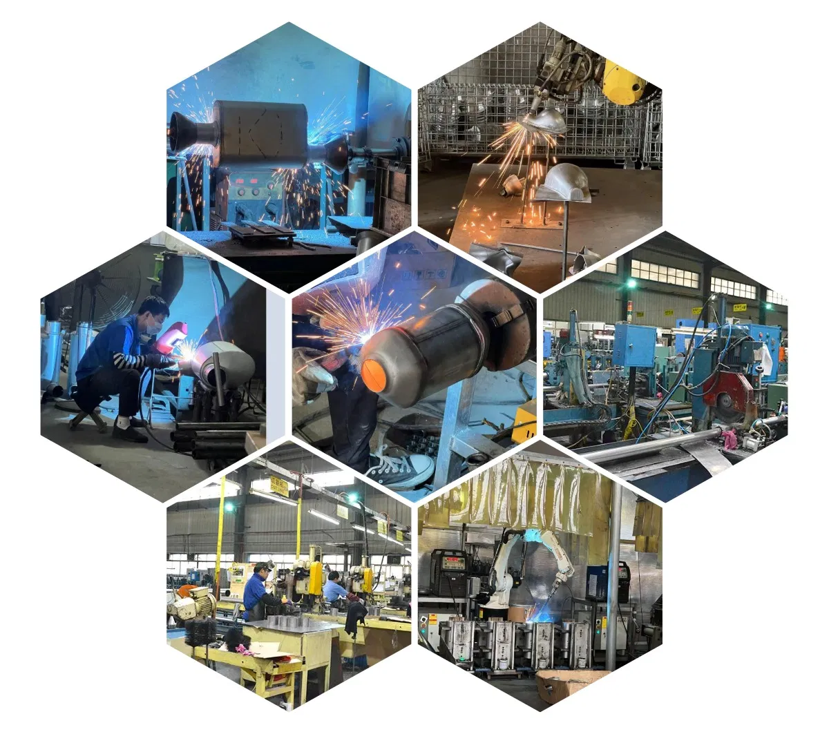 Aftermarket High Performance Excellent Quality Aluminized Material Exhaust Muffler for Diesel Truck Exhaust System